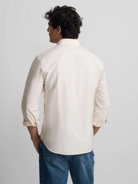 CAMISA SPORT OXFORD REGULAR FIT AMARILLA