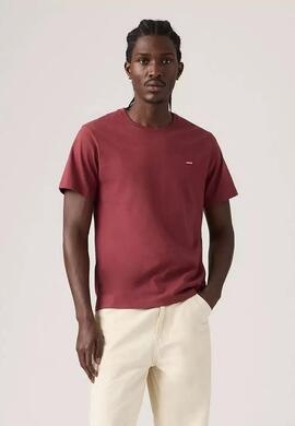 CAMISETA LEVI'S® ORIGINAL HOUSEMARK OXBLOOD RED