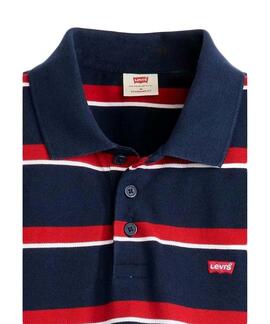 LEVI'S® HOUSEMARK POLO PIQUÉ ALDEN STRIPE NAVY BLAZER