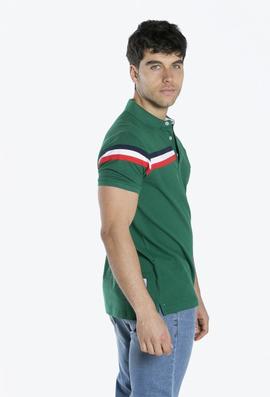 POLO H BANDERA VERDE