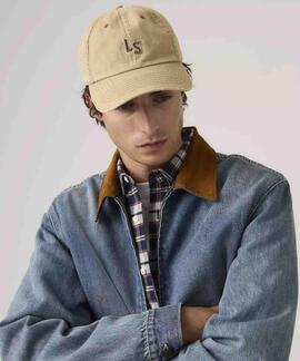 GORRA LEVI'S® MONOGRAM CAP SUNSHINE SHELTER BEIGE