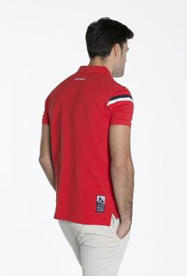 POLO H BANDERA ROJO