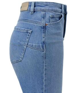 PANTALÓN VAQUERO FAITH PUSH IN BOOTCUT HIGH RISE DENIM AZUL