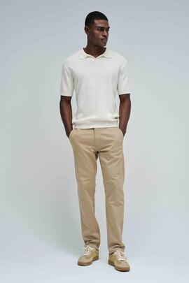 PANTALÓN CHINO S-ACTIV SLIM FIT COLOR BEIGE