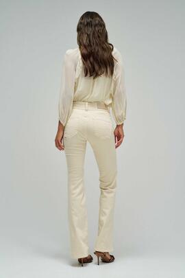 PANTALÓN VAQUERO SECRET BOOTCUT PUSH IN COLOR CRUD