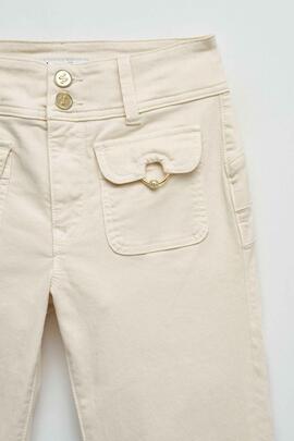 PANTALÓN VAQUERO SECRET BOOTCUT PUSH IN COLOR CRUD