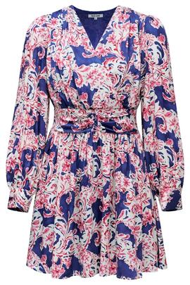 VESTIDO REGULAR FIT CON ESTAMPADO FLORAL