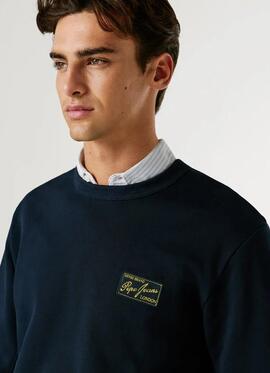 SUDADERA SOREN RELAXED FIT 594 DULWICH BLUE