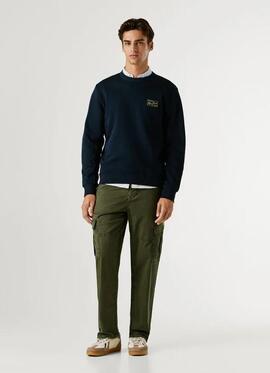 SUDADERA SOREN RELAXED FIT 594 DULWICH BLUE