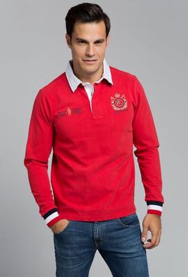 RUGBY H POLO TEAM ROJO