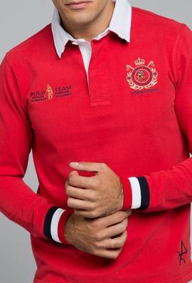 RUGBY H POLO TEAM ROJO