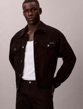 CAZADORA VAQUERA AÑOS 90 REGULAR FIT CLASSIC BLACK