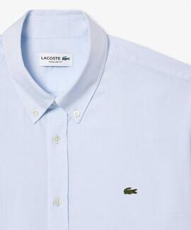 CAMISA DE ALGODÓN PINPOINT PREMIUM REGULAR FIT AZUL CLARO
