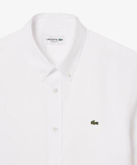 CAMISA DE ALGODÓN PINPOINT PREMIUM REGULAR FIT BLANCA