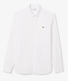 CAMISA DE ALGODÓN PINPOINT PREMIUM REGULAR FIT BLANCA
