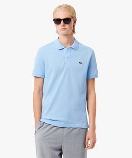 POLO LACOSTE SLIM FIT HBP AZUL PASTEL