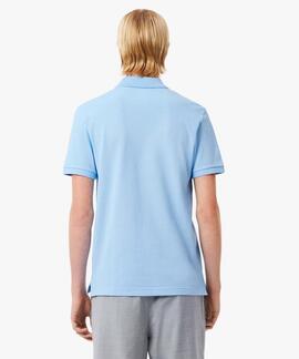 POLO LACOSTE SLIM FIT HBP AZUL PASTEL