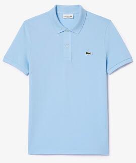 POLO LACOSTE SLIM FIT HBP AZUL PASTEL