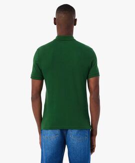 POLO LACOSTE SLIM FIT 132 VERDE