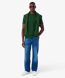 POLO LACOSTE SLIM FIT 132 VERDE