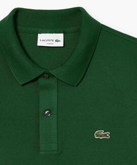 POLO LACOSTE SLIM FIT 132 VERDE