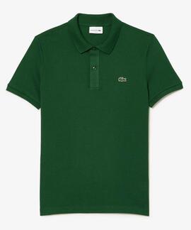 POLO LACOSTE SLIM FIT 132 VERDE