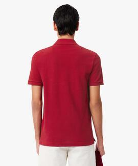 POLO LACOSTE SLIM FIT 476 GRANATE BURDEOS