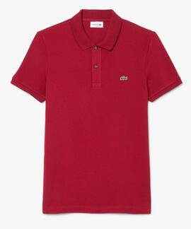 POLO LACOSTE SLIM FIT 476 GRANATE BURDEOS