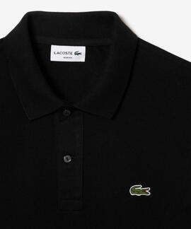 POLO LACOSTE SLIM FIT 031 NEGRO
