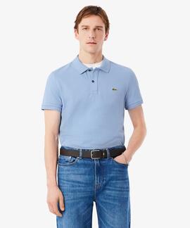 POLO LACOSTE SLIM FIT AEY AZUL CLARO
