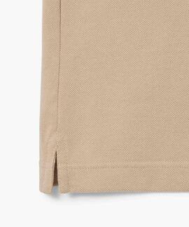 POLO LACOSTE SLIM FIT 02S BEIGE