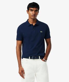 POLO LACOSTE SLIM FIT 166 AZUL MARINO