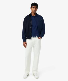 POLO LACOSTE SLIM FIT 166 AZUL MARINO