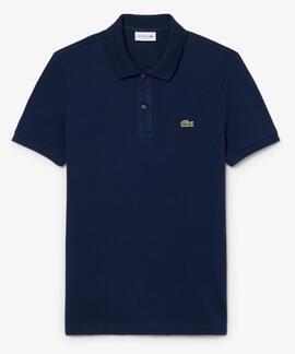POLO LACOSTE SLIM FIT 166 AZUL MARINO