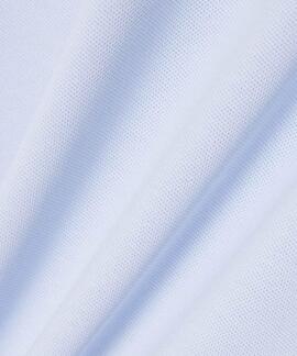 CAMISETA DE PIQUÉ ELÁSTICO REGULAR FIT CON CUELLO A RAYAS CO