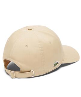 GORRA DE BÉISBOL CON LOGO 3D COLOR BEIGE