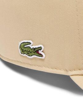 GORRA DE BÉISBOL CON LOGO 3D COLOR BEIGE