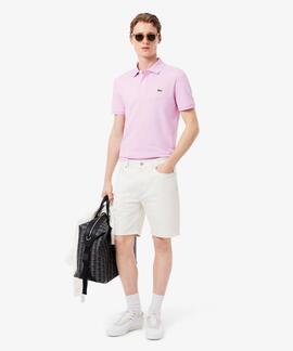 POLO LACOSTE SLIM FIT Z4H ROSA