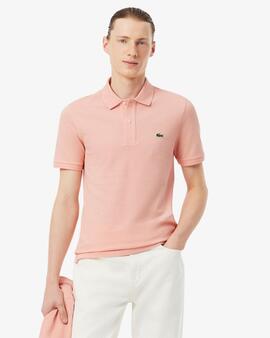 POLO LACOSTE SLIM FIT U12 ROSA