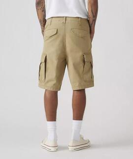 PANTALÓN CORTO CARRIER CARGO HARVEST GOLD CANVAS BEIGE