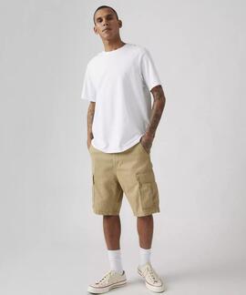 PANTALÓN CORTO CARRIER CARGO HARVEST GOLD CANVAS BEIGE