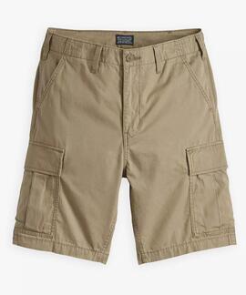 PANTALÓN CORTO CARRIER CARGO HARVEST GOLD CANVAS BEIGE