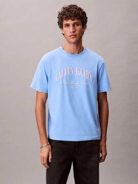 CAMISETA MARCH GRAPHIC RELAXED FIT CON LOGO NYC BO