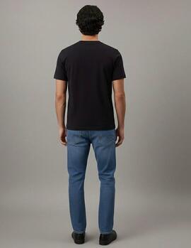 CAMISETA MARCH GRAPHIC RELAXED FIT CON LOGO NYC BORDADO BLAC