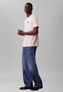 CAMISETA WHOLESALE JEANS GRAPHICS REGULAR FIT OUTMEAL BEIGE