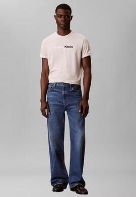 CAMISETA WHOLESALE JEANS GRAPHICS REGULAR FIT OUTMEAL BEIGE