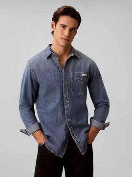 CAMISA VAQUERA CK REGULAR FIT CLASSIC VINTAGE INDI