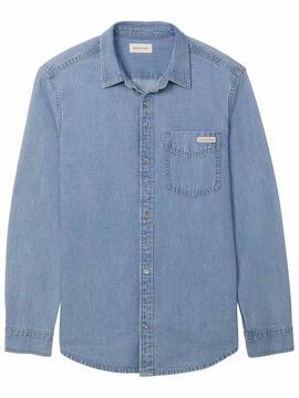 CAMISA VAQUERA CK REGULAR FIT CLASSIC LIGHT BLUE STONE