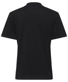 CAMISETA CK HERO REGULAR FIT CON MONOGRAMA BLACK N
