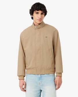 CHAQUETA HARRINGTON DE SARGA HIDRÓFUGA COLOR BEIGE